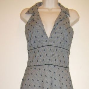 Beautiful black and white checker Dress